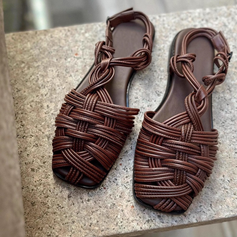 Винтажные плетеные римские сан – обзор и цена Women'S Shoes Hands Free